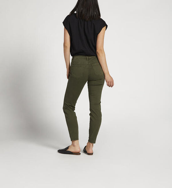 Cecilia Olive Skinny Jeans