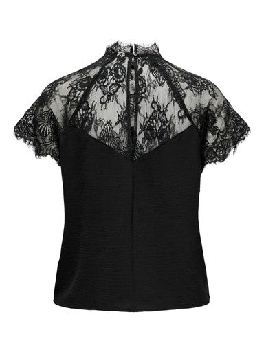 Liona Lace Top (Black)