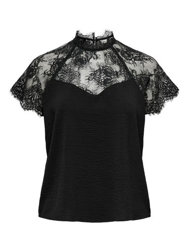 Liona Lace Top (Black)