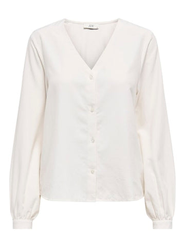 Trina Button Down Blouse (White)