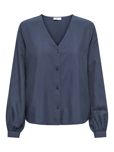 Trina Button Down Blouse (Total Eclipse)