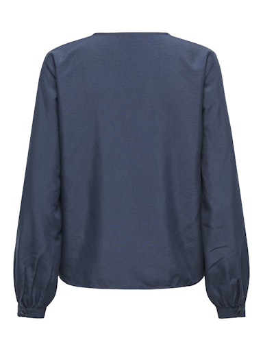 Trina Button Down Blouse (Total Eclipse)