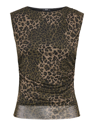 Elsa Mesh Tank (Animal Print)