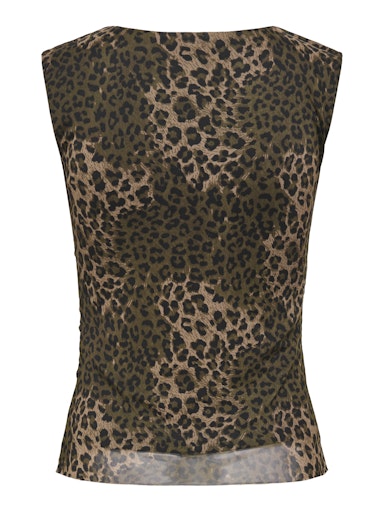Elsa Mesh Tank (Animal Print)