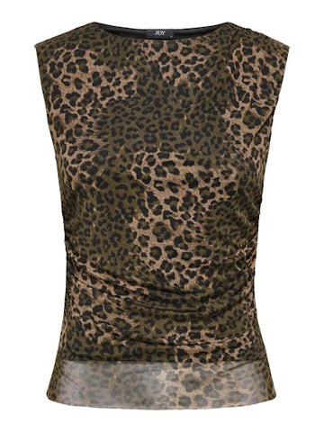 Elsa Mesh Tank (Animal Print)