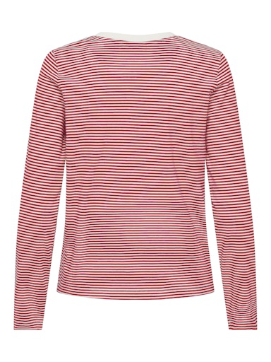 Pisa Cotton Striped Top (Red Stripe) - 50% OFF AT CHECKOUT - FINAL SALE
