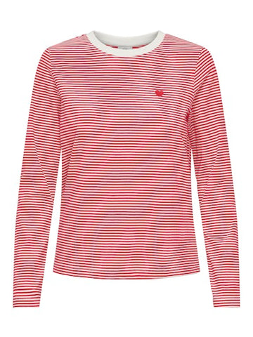 Pisa Cotton Striped Top (Red Stripe) - 50% OFF AT CHECKOUT - FINAL SALE
