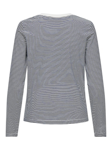 Pisa Cotton Striped Top (Navy Stripe) - 50% OFF AT CHECKOUT - FINAL SALE