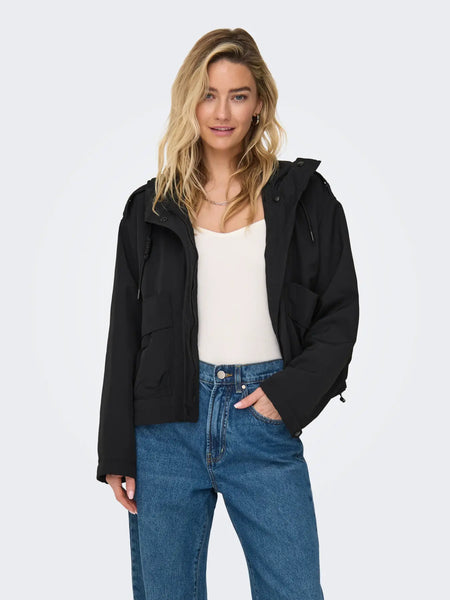 Mamba Short Parka Jacket (Black)
