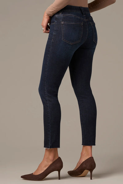 Charlotte Ankle Skimmer Jean (Dark Indigo)