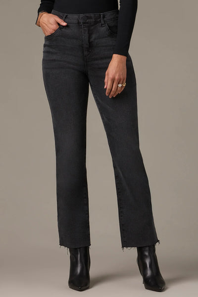 Bennett Skyrise Barely Boot Jeans (Washed Black)