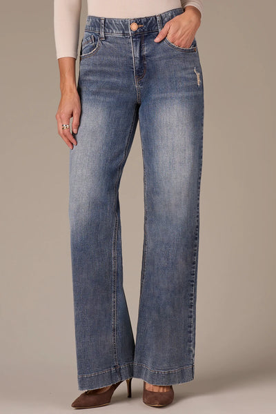 Sam High Rise Wide Leg Jean (MBLART)