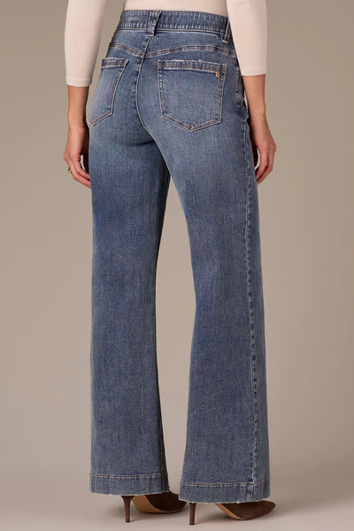 Sam High Rise Wide Leg Jean (MBLART)