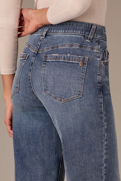 Sam High Rise Wide Leg Jean (MBLART)