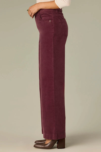 Sam High Rise Wide Leg Jean (Corduroy Fig)