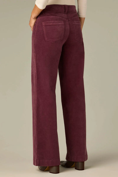 Sam High Rise Wide Leg Jean (Corduroy Fig)