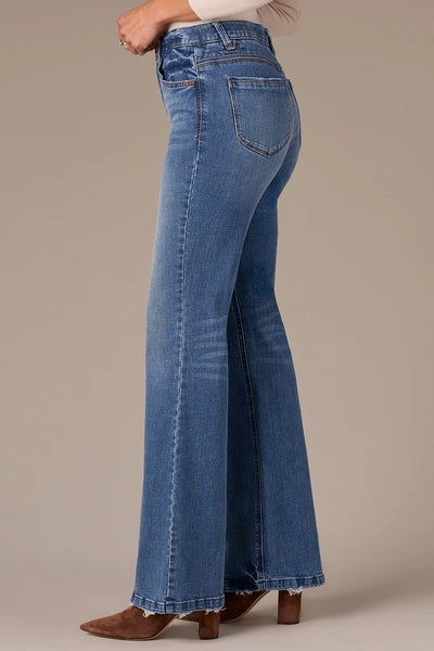 Madison High Rise Itty Bitty Bootcut Jean (Indigo)