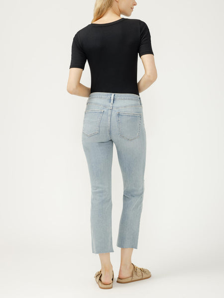 Most Wanted Distressed Crop Jean (Highland)