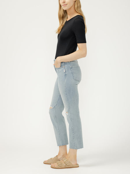Most Wanted Distressed Crop Jean (Highland)