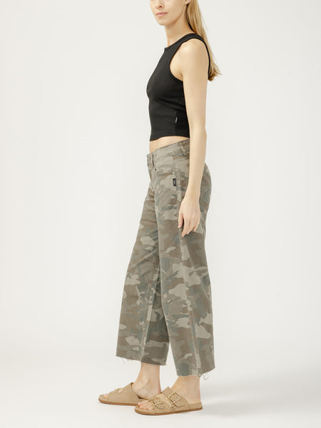 Suki Wide Ankle Jean (Camo)