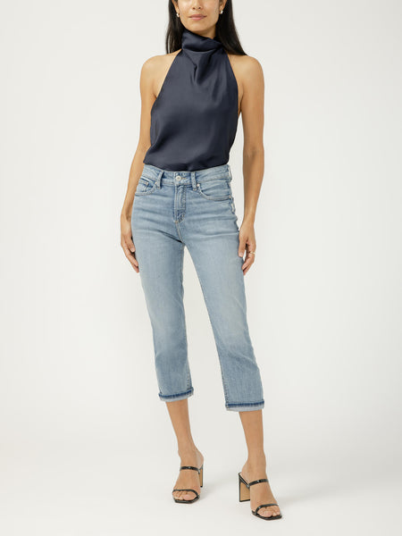 Avery High Rise Luxe Stretch Capri (Orlando)