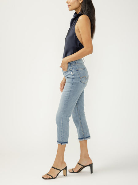 Avery High Rise Luxe Stretch Capri (Orlando)