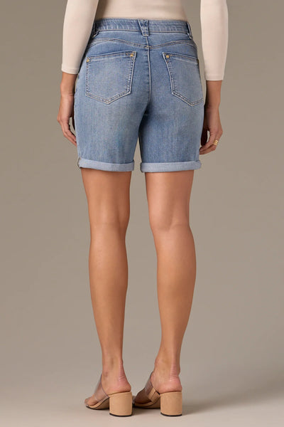 Wit & Wisdom Cuffed Denim Short (Light Blue)