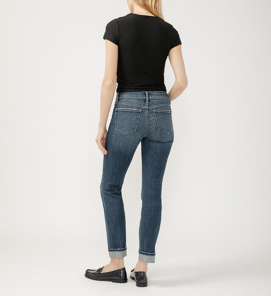Suki Straight Leg Jean (Isle Blue)