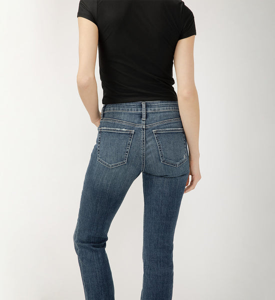 Suki Straight Leg Jean (Isle Blue)