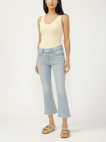 Suki Kick Flare Jeans (Bass Rock)