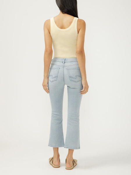 Suki Kick Flare Jeans (Bass Rock)