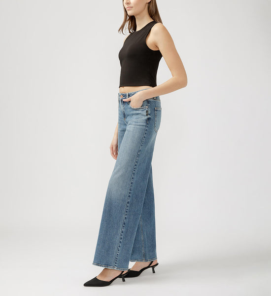 Suki Wide Leg Jean (Light Indigo)