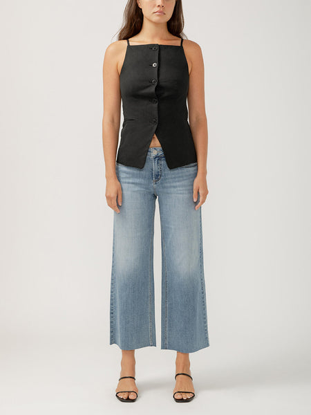 Suki Wide Ankle Jean (Indigo)