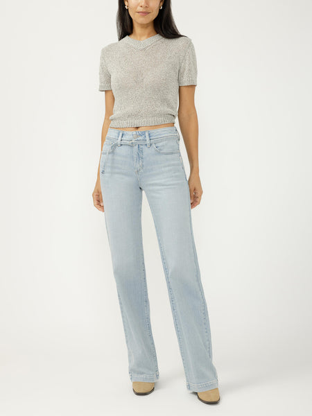Avery High Rise Trouser Jean (Sycamore Cove)