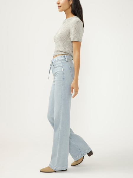 Avery High Rise Trouser Jean (Sycamore Cove)