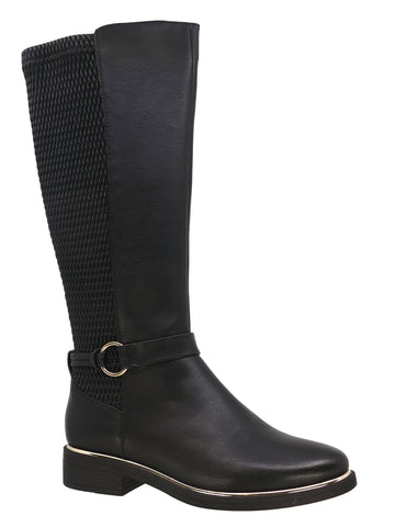 Margo Waterproof Tall Boot (Black)