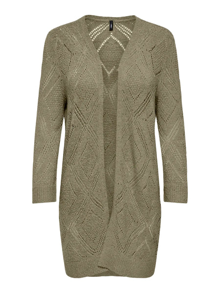 Pamela Open Knit Cardigan (Mermaid)