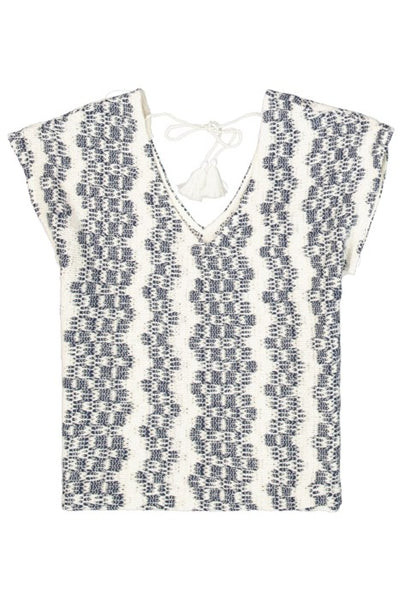 Marnie Cotton Blend Top (Ecru)