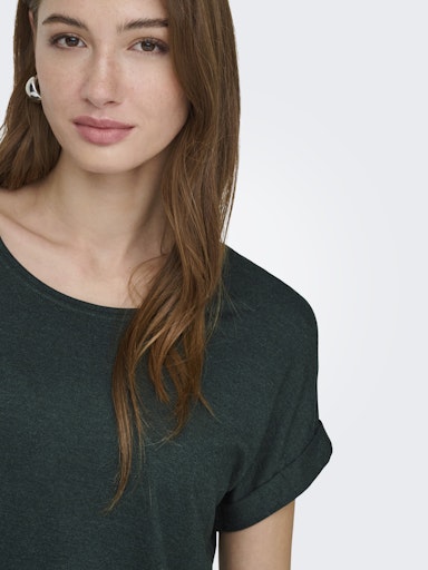 Stacey Loose Fit T-Shirt (Scarab Green)