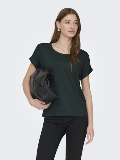 Stacey Loose Fit T-Shirt (Scarab Green)