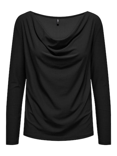 Sansa Waterfall Top (Black)