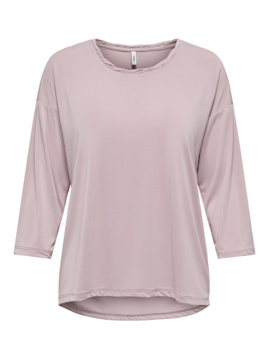 Hannah 3/4 Sleeve Top (Lilac)
