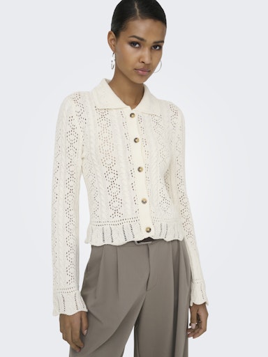 Frieda Button Down Cotton Cardigan