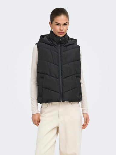 Clair Puffer Vest (Black)