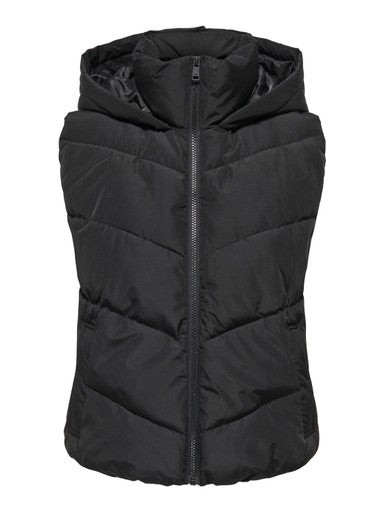 Clair Puffer Vest (Black)