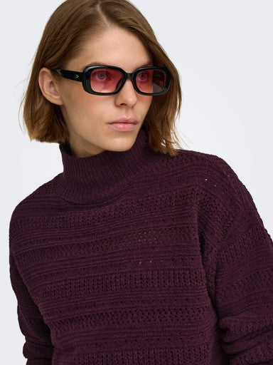 Gabrielle Chenille Sweater (Fudge)