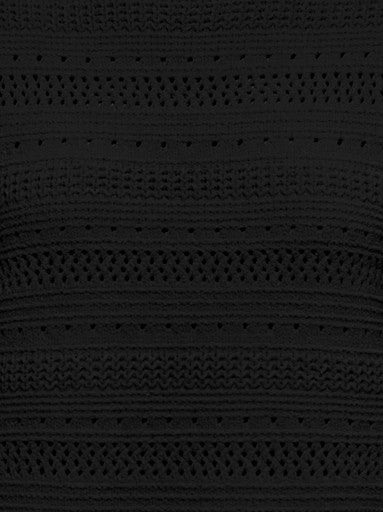 Gabrielle Chenille Sweater (Black)