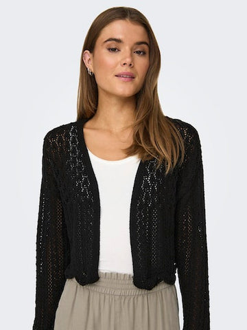 Nola Knit Cardigan (Black) - 25% OFF AT CHECKOUT - FINAL SALE