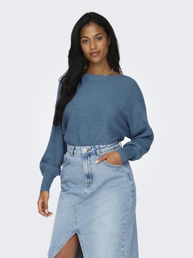 Adaline Knit Pullover (Coronet Blue)