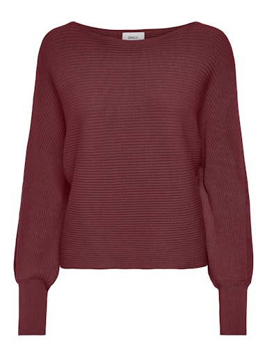 Adaline Knit Pullover (Cabernet)